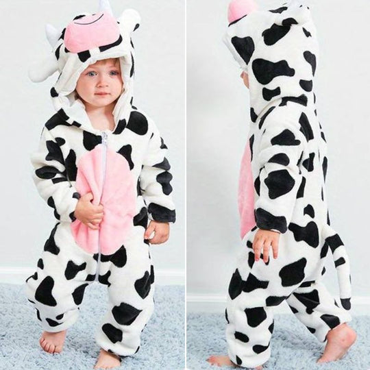 Baby Overall Winter Tierdesign mit Reißverschluss für kalte Tage 10