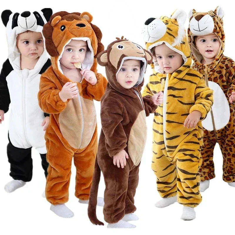 Baby Strampler Tierdesign für Jungen und Mädchen 1
