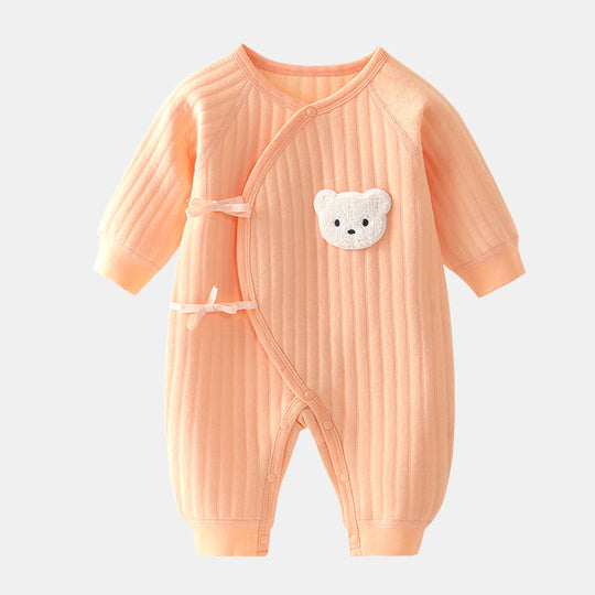 Babystrampler mit Bärchen für den Frühling und Herbst 5