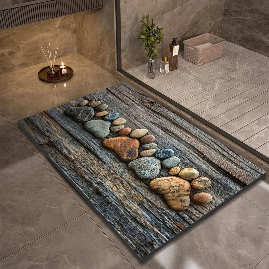 Badematte für Badezimmer und Küche mit rutschfester Unterseite 13