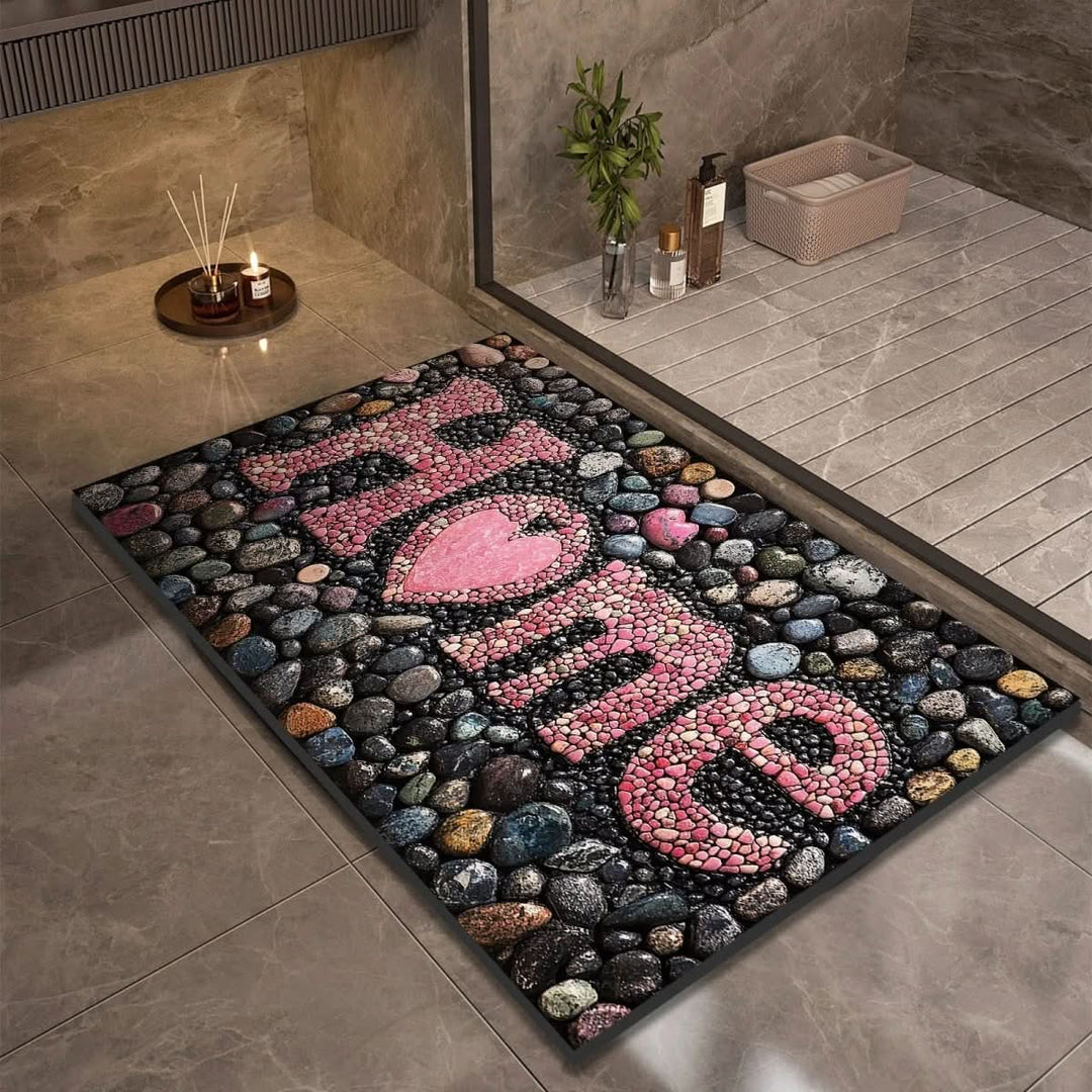 Badematte für Badezimmer und Küche mit rutschfester Unterseite 16