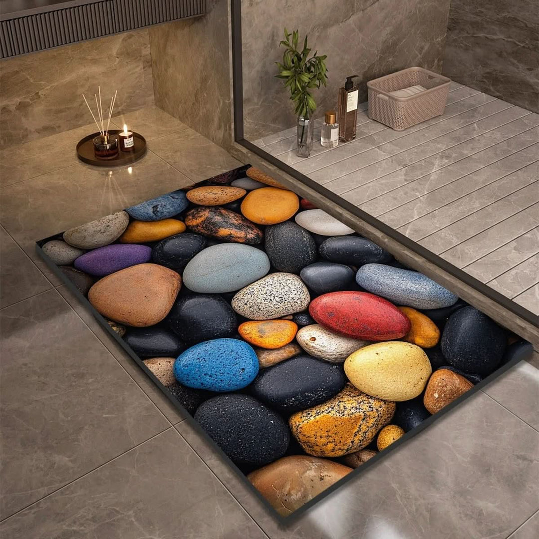 Badematte für Badezimmer und Küche mit rutschfester Unterseite 19