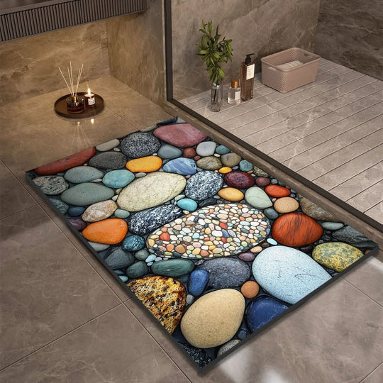 Badematte für Badezimmer und Küche mit rutschfester Unterseite 2