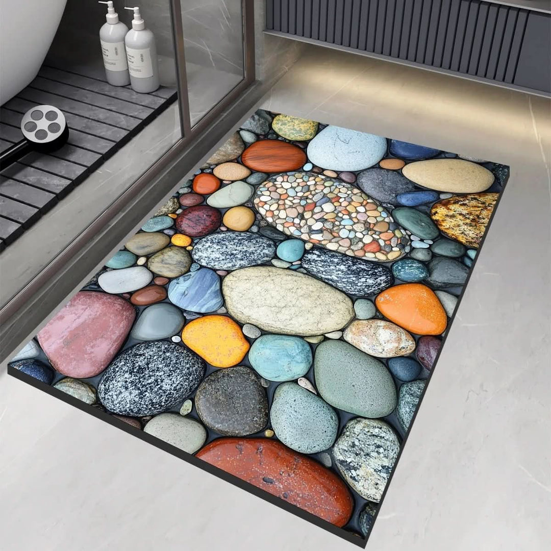 Badematte für Badezimmer und Küche mit rutschfester Unterseite 3