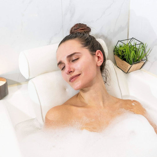Badewannenkissen Nackenstütze für Komfort und Entspannung in der Badewanne 0