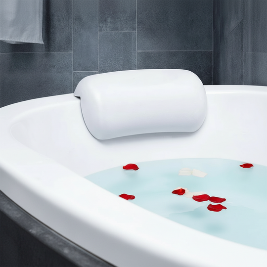 Badewannenkissen für Entspannung und Komfort – Rutschfestes Kopfkissen für die Badewanne 3