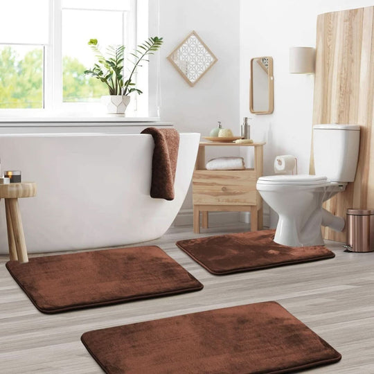 Badezimmer Badematten Set für Komfort und Stil 4