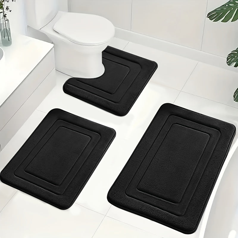 Badezimmermatte Set 3-teilig für Komfort und Sicherheit 2