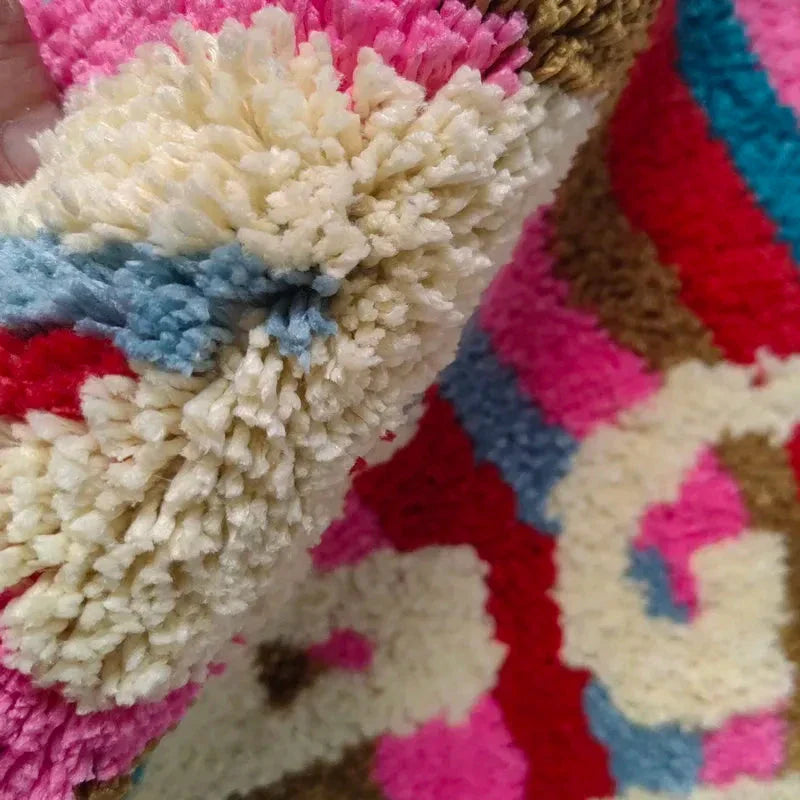 Badezimmerteppich Regenbogen Design 1