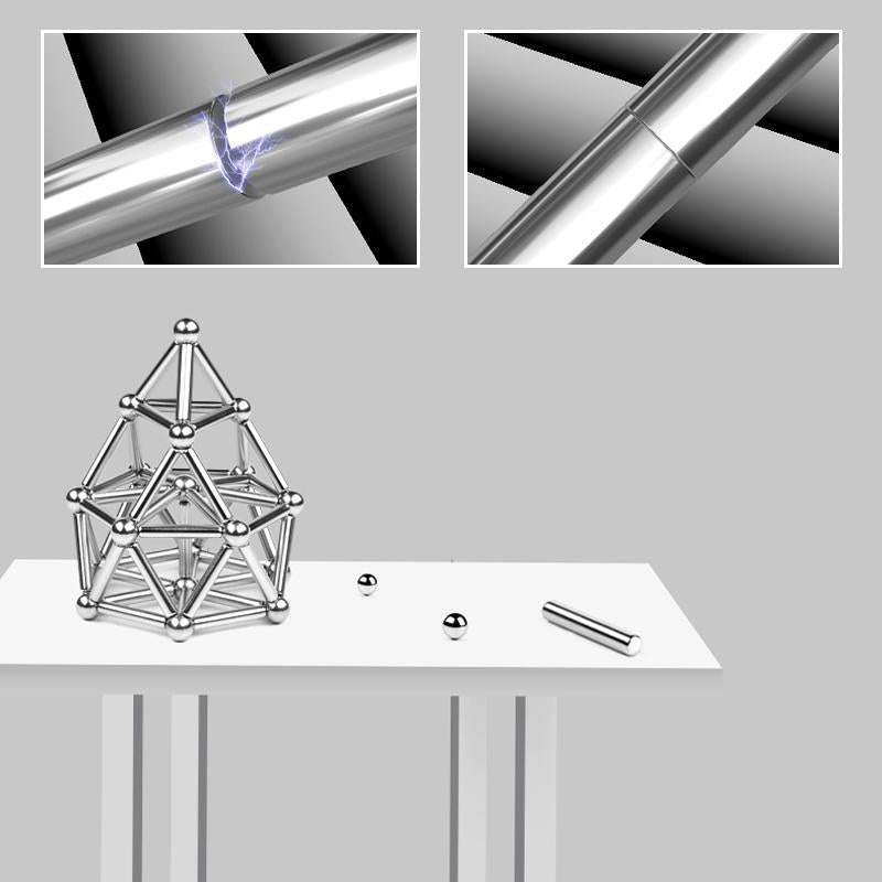 Bastelset für Erwachsene mit Magnetkugeln und Stäben - Kreative Bastelideen für entspannende Freizeitgestaltung 3
