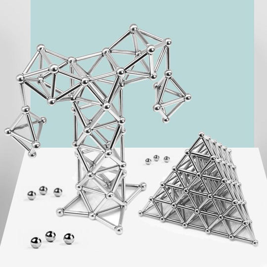 Bastelset für Erwachsene mit Magnetkugeln und Stäben - Kreative Bastelideen für entspannende Freizeitgestaltung 8