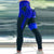 Bedruckte Leggings Mit Hoher Taille