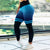 Bedruckte Leggings Mit Hoher Taille