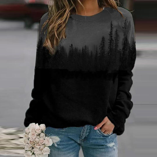 Bedruckte Pullover-Sweatshirts Von Mountain