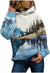 Bedrucktes Sweatshirt Natural Mountain