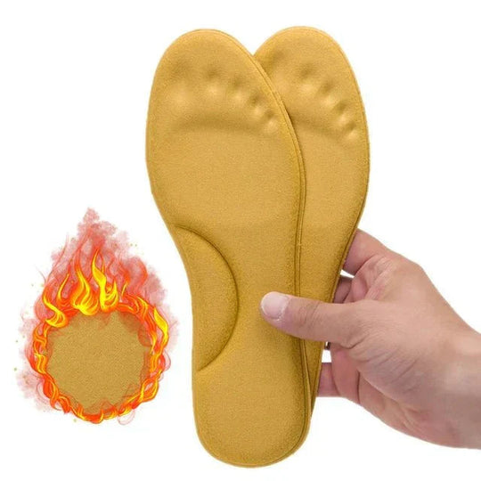 Beheizbare Einlegesohlen für Winter - Selbstwärmende Wärmesohlen für Komfort und Wärme in Stiefeln und Schuhen 0