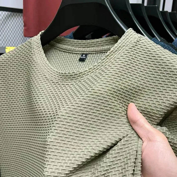 Variant image for Herren T-Shirt Kurzarm Atmungsaktiv Eisseiden-Mesh-9