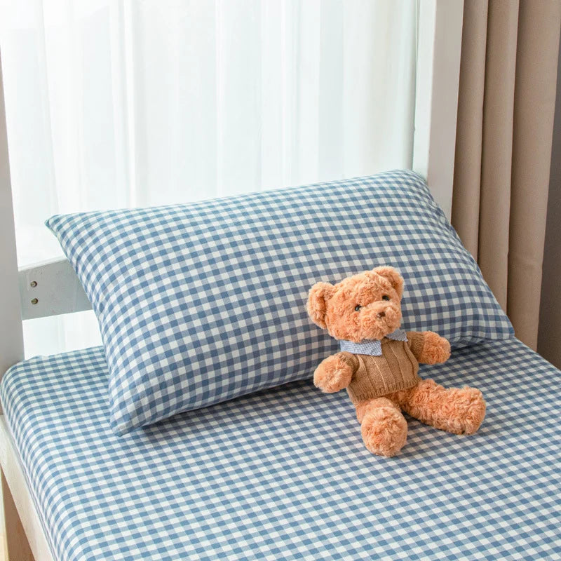 Bettwäsche-Set Kariert für Damen und Herren 3