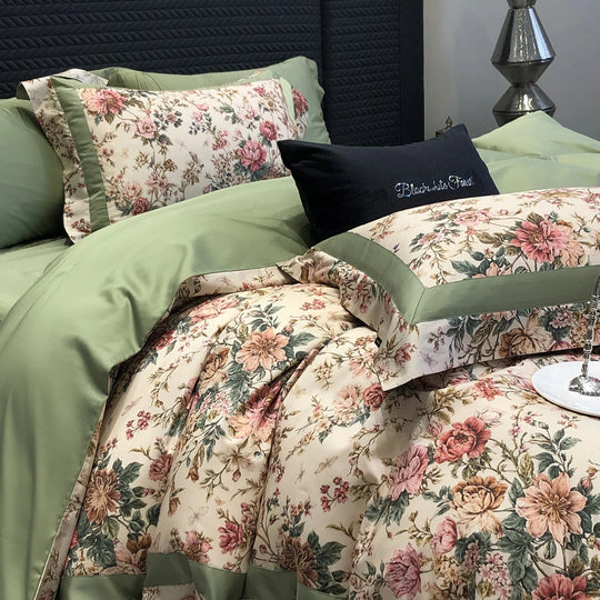 Bettwäsche Set 180x200 mit Tiermotiv und Eleganten Satinsaum für Damen und Herren 1