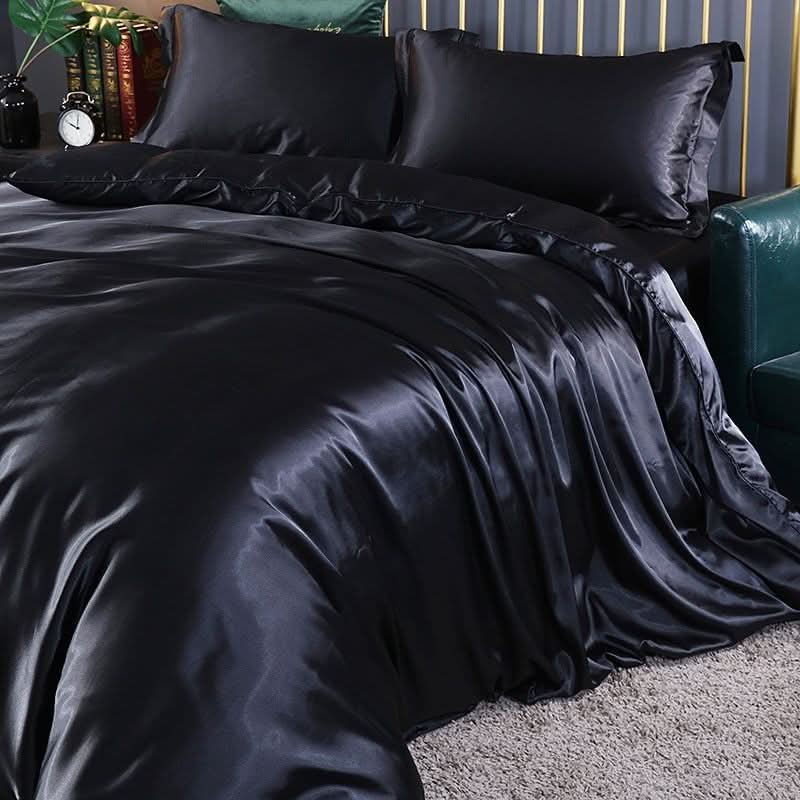 Bettwäsche Set 4-teilig für Schlafzimmer im Luxuriösen Stil 155x220, 135x200, 200x220, 200x200 2
