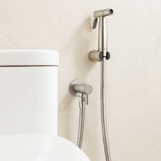 Bidet-Sprühgerät Wandmontage Verstellbarer Wasserstrahl 0