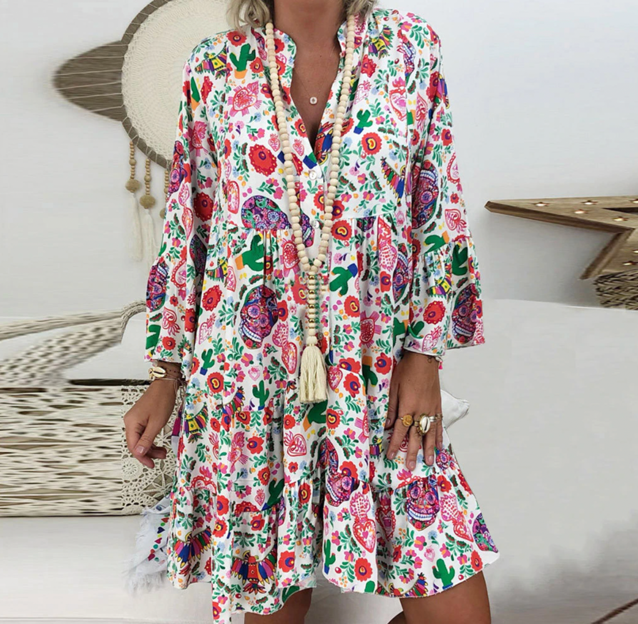 Variant image for Damen Abendkleid Elegantes Design Hochwertiger Stoff-1