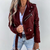 Variant image for Damenjacke Slim Fit Elegante Lederjacke Hochwertiges Material-8