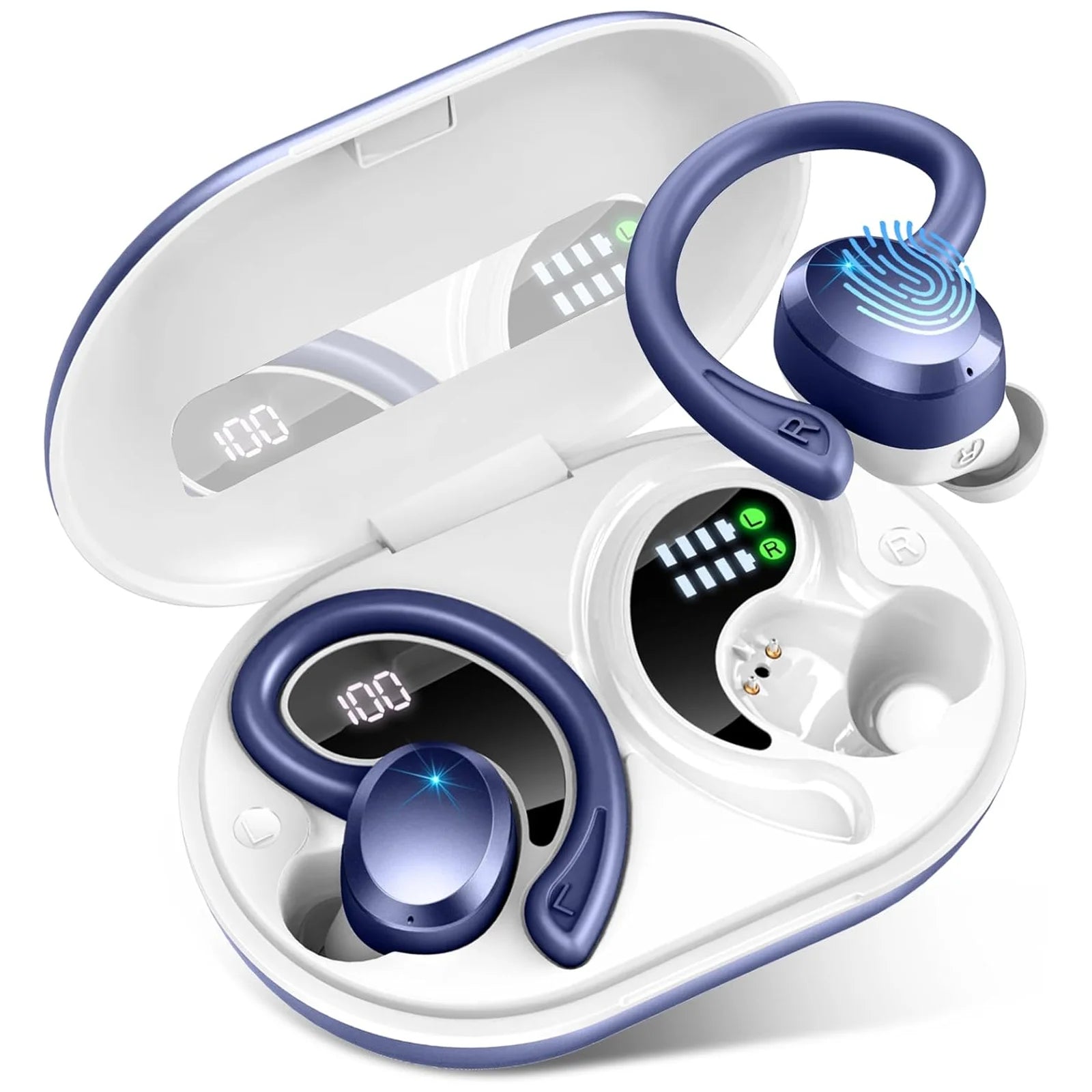 Bluetooth Ohrhörer IP7 Wasserdicht Mit 40h Spielzeit Für Sport Und Freizeit 11
