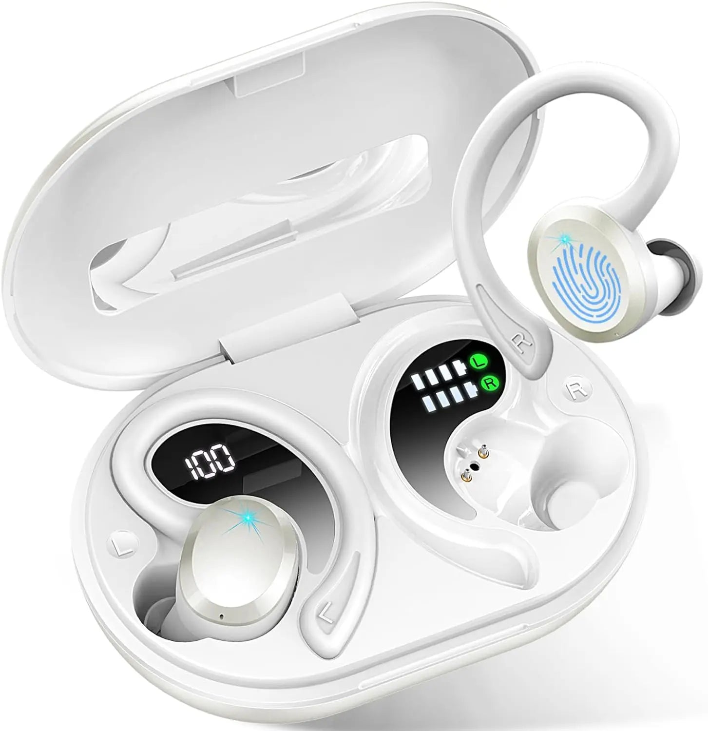 Bluetooth Ohrhörer IP7 Wasserdicht Mit 40h Spielzeit Für Sport Und Freizeit 9