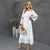 Boho-Spitzen-Maxikleid