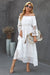 Boho-Spitzen-Maxikleid