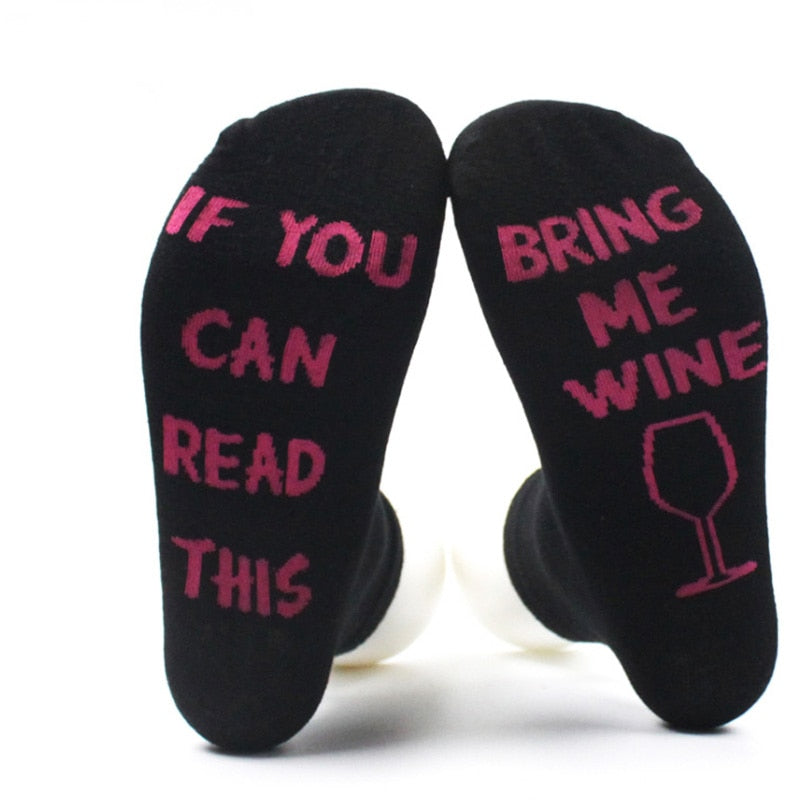 Bring Mir Wein Socken