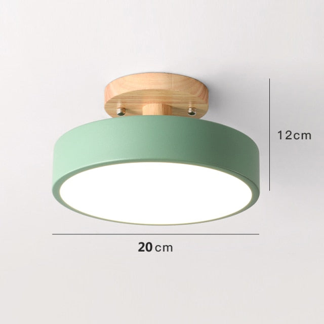 Bunte LED Deckenleuchte im Nordischen Stil für Wohnzimmer und Essbereiche 11