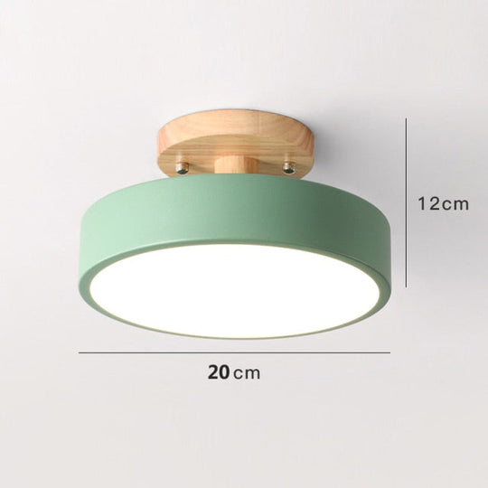 Bunte LED Deckenleuchte im Nordischen Stil für Wohnzimmer und Essbereiche 11