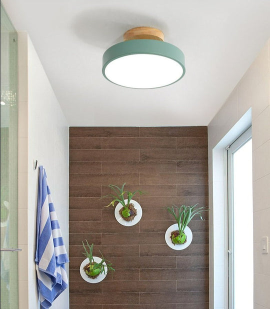 Bunte LED Deckenleuchte im Nordischen Stil für Wohnzimmer und Essbereiche 5