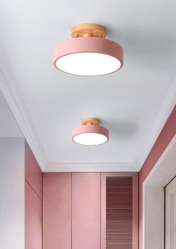 Bunte LED Deckenleuchte im Nordischen Stil für Wohnzimmer und Essbereiche 6