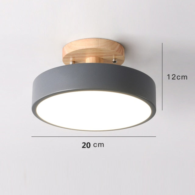 Bunte LED Deckenleuchte im Nordischen Stil für Wohnzimmer und Essbereiche 9