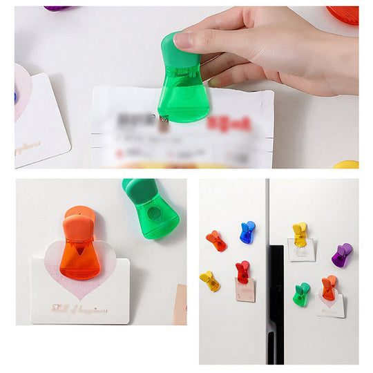 Bunte Magnetclips Für Lebensmittelorganisation Und Kreative Projekte 5