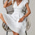 Damen Midikleid Festlich Eleganter Luftiger Stoff für Hochzeitsgast und Besondere Anlässe-4