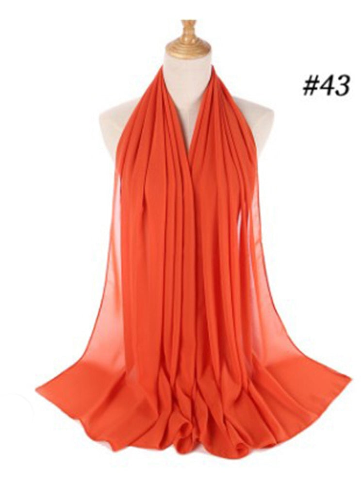 Chiffon Hijab Stirnband