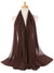 Chiffon Hijab Stirnband