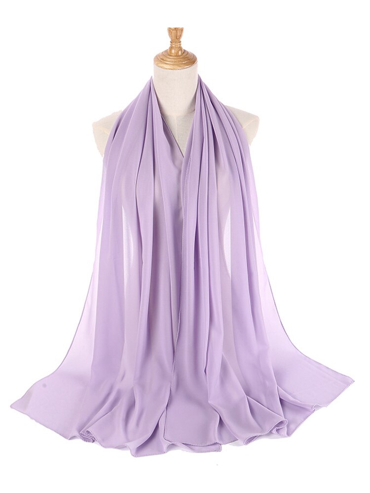 Chiffon Hijab Stirnband