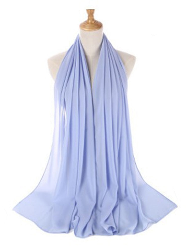 Chiffon Hijab Stirnband