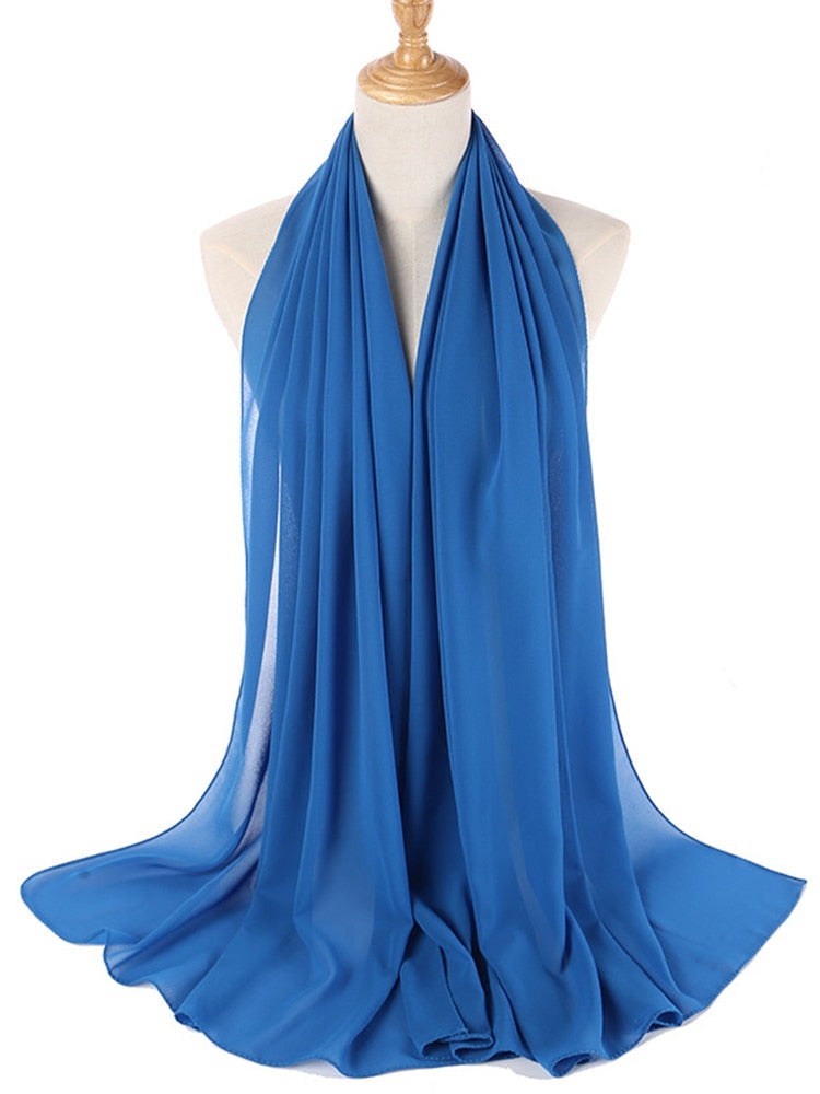 Chiffon Hijab Stirnband