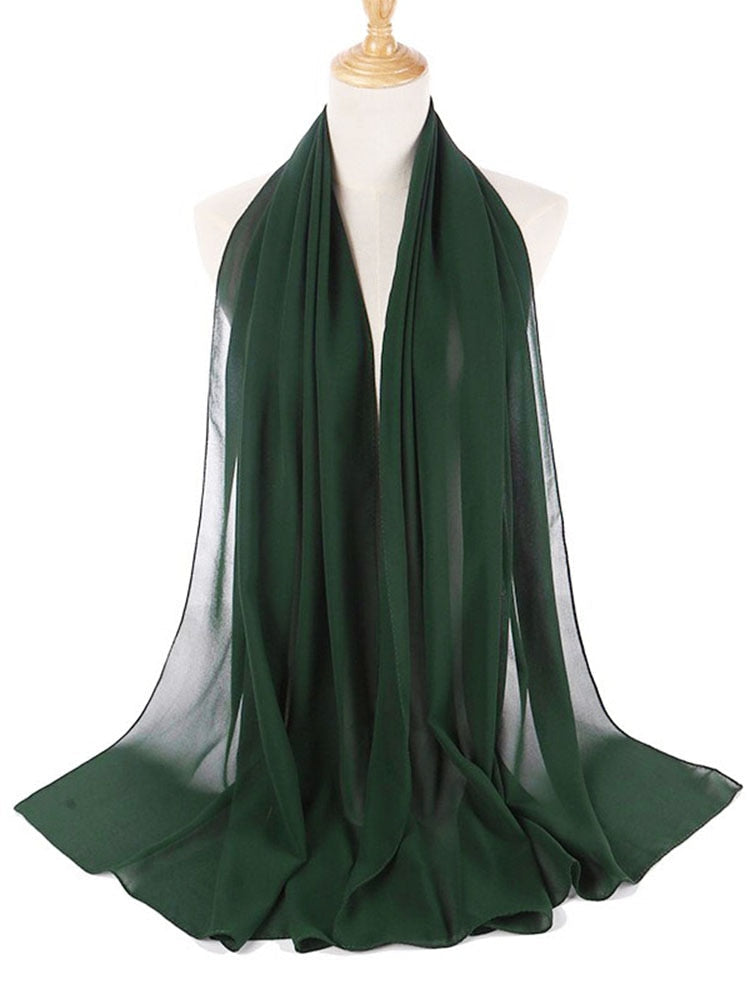 Chiffon Hijab Stirnband