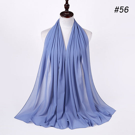 Chiffon Hijab Stirnband