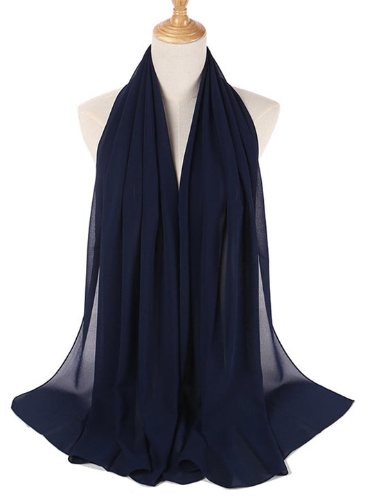 Chiffon Hijab Stirnband