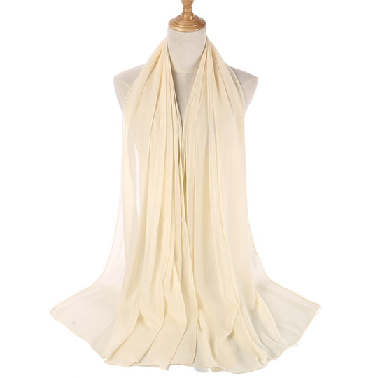 Chiffon Hijab Stirnband