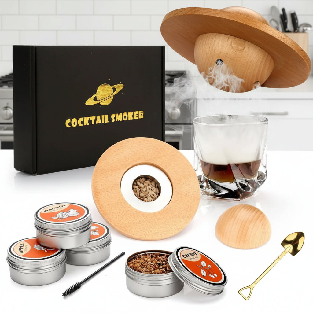 Cocktail-Räucherset für Whiskey und Bourbon 0