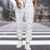 Variant image for Herren Karierte Hose Eleganter Stil Baumwollmischung-8